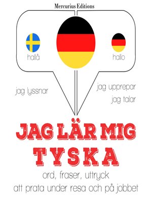 cover image of Jag lär mig tyska
